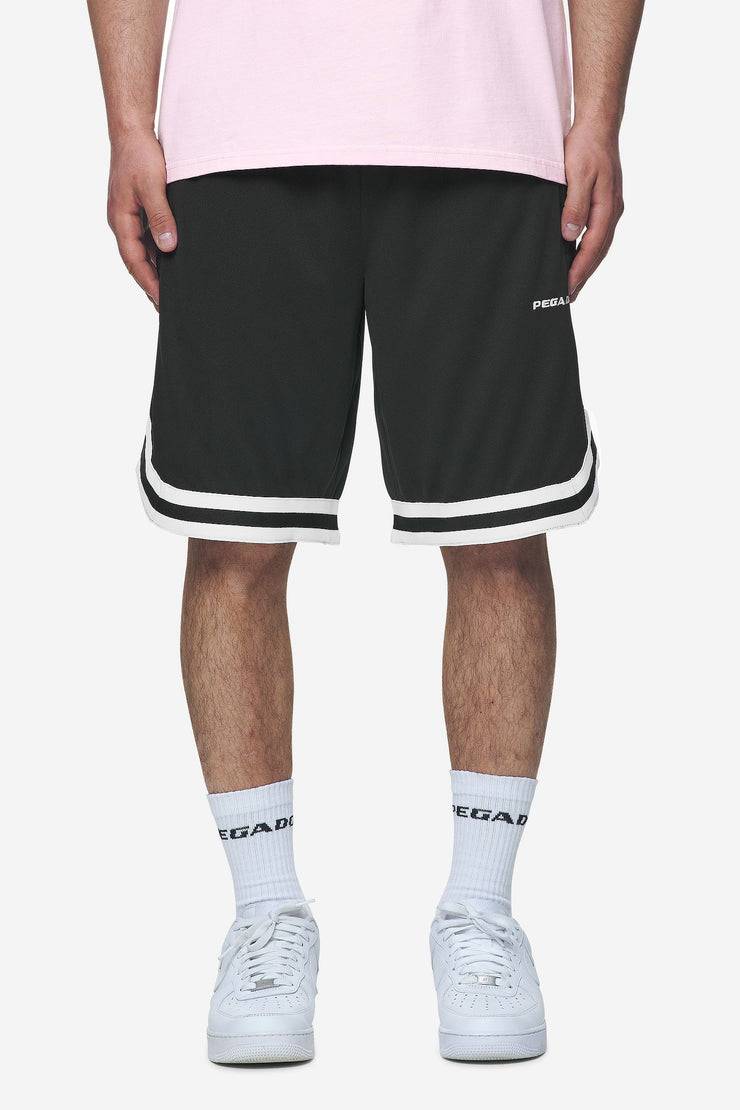 Pegador Lansing Basketball Shorts Black Letzter Tag