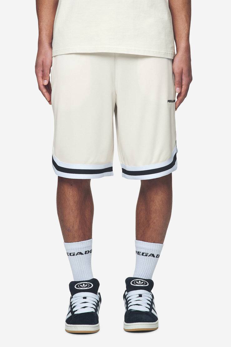 Pegador Lansing Basketball Shorts Salty Cream Zeitbegrenzte Promotion