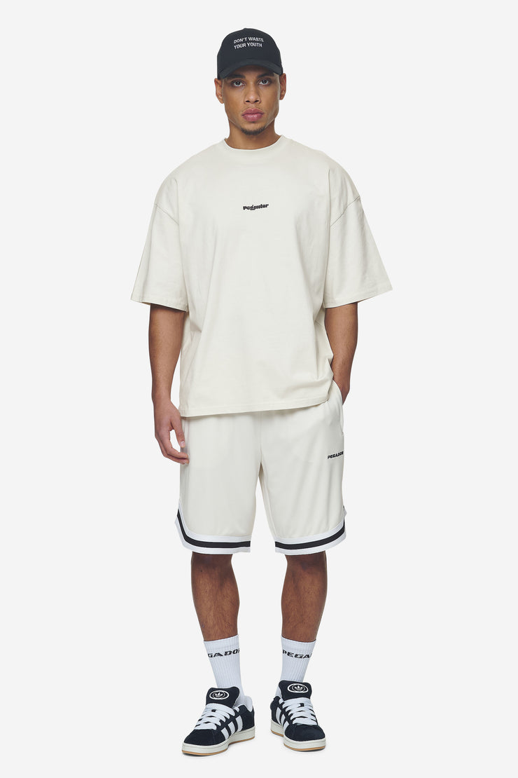 Pegador Lansing Basketball Shorts Salty Cream Zeitbegrenzte Promotion