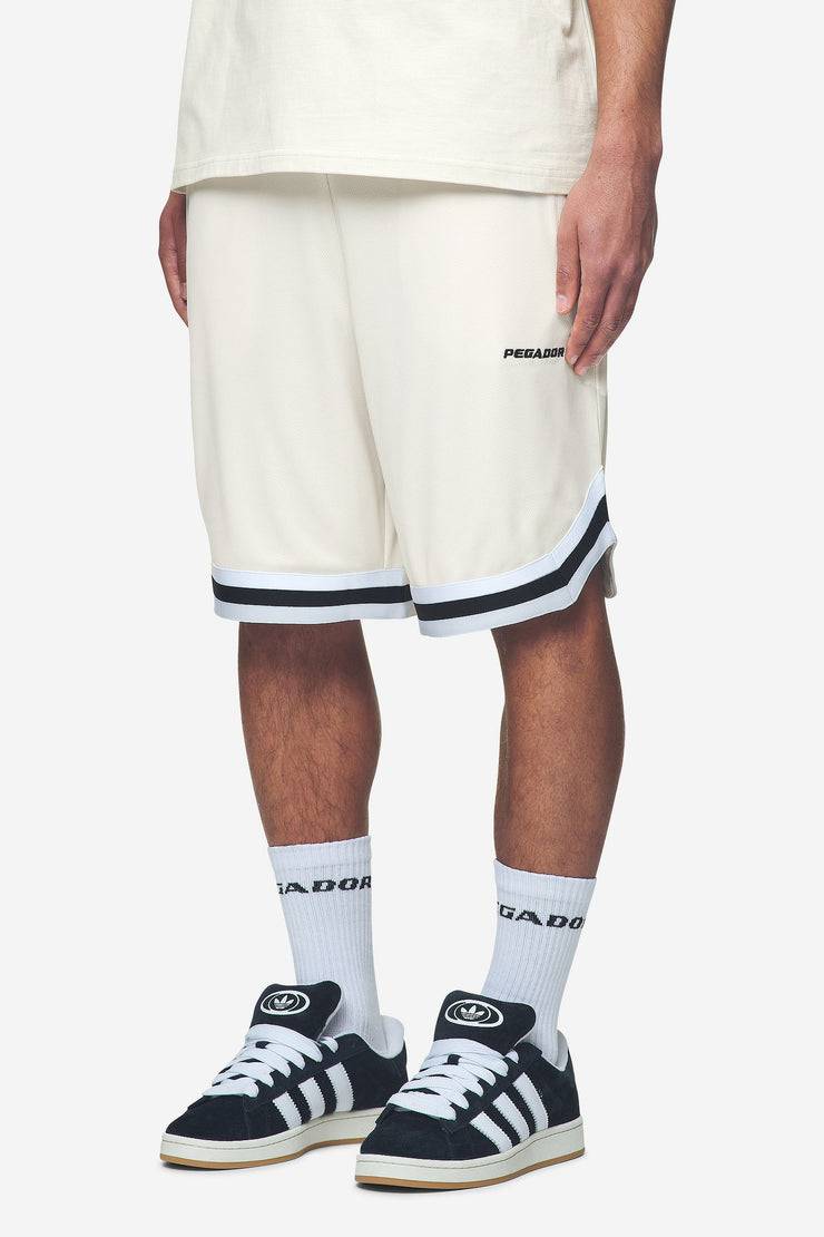 Pegador Lansing Basketball Shorts Salty Cream Zeitbegrenzte Promotion
