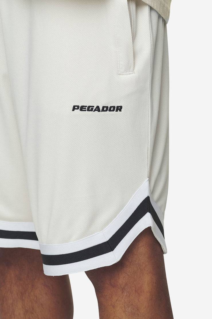 Pegador Lansing Basketball Shorts Salty Cream Zeitbegrenzte Promotion