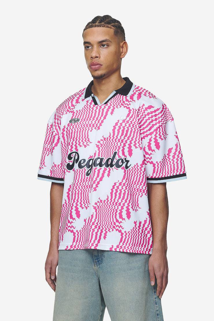 Pegador Worden Boxy Trikot White Pink 50% Rabatt mit kostenlosem Versand