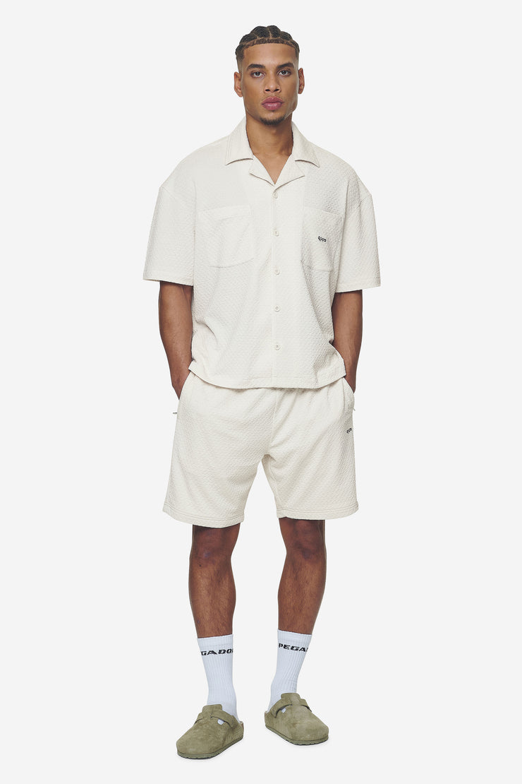 Pegador Wyton Structured Summer Shorts Salty Cream Kostenloser Versand international