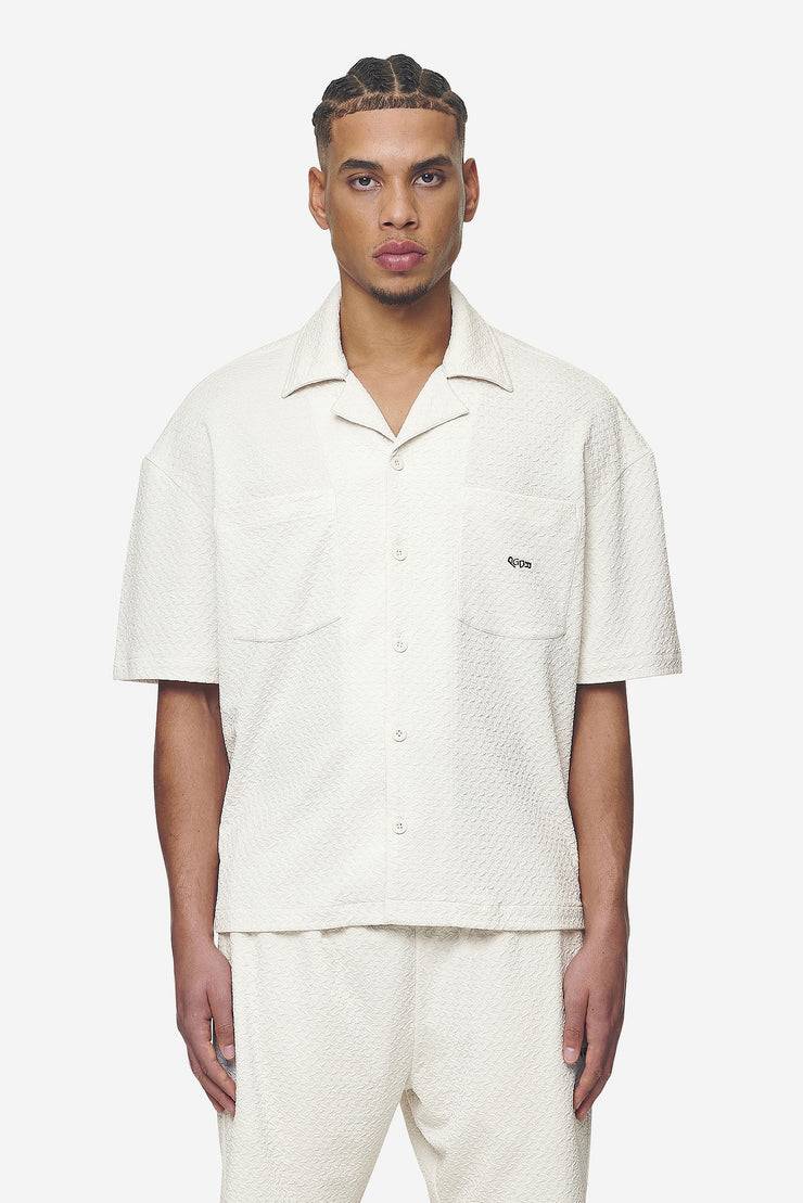 Pegador Wyton Structured Summer Shirt Salty Cream Begrenzt auf 3 Tage