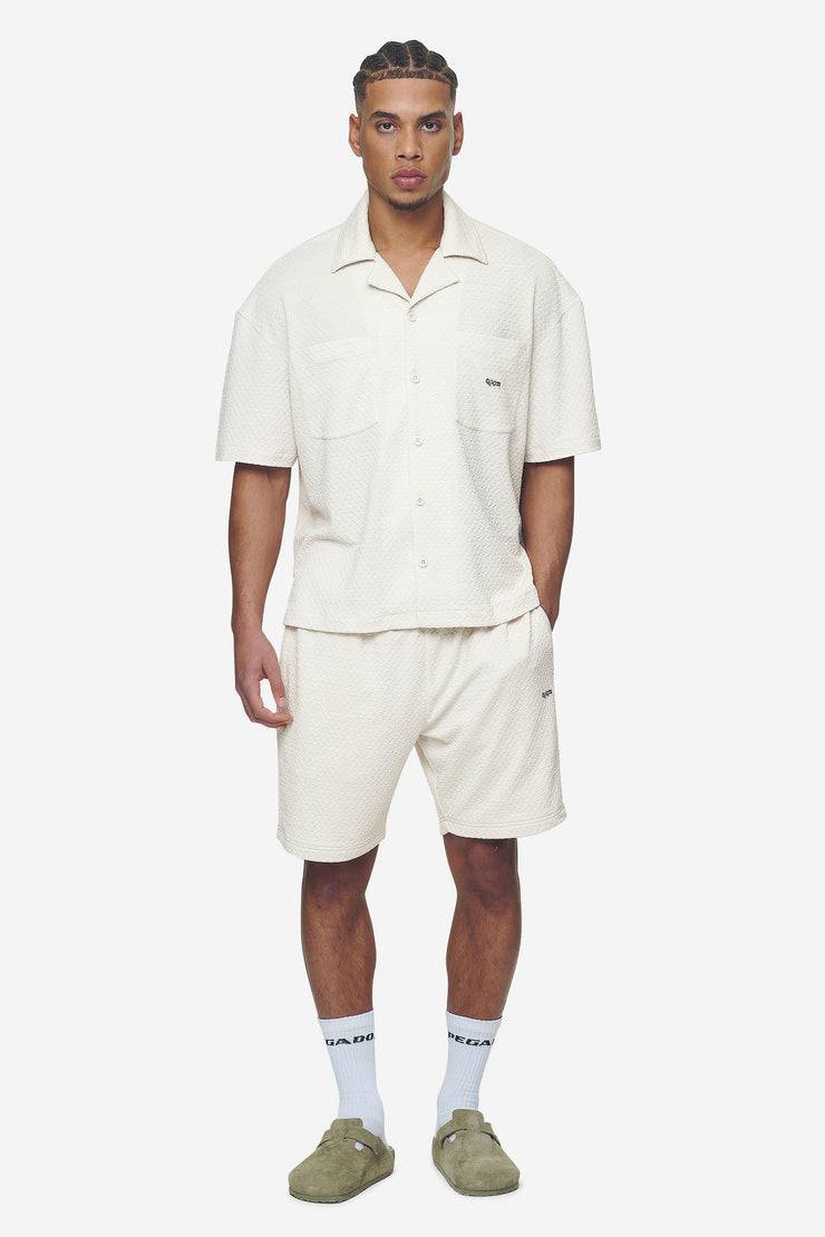 Pegador Wyton Structured Summer Shirt Salty Cream Begrenzt auf 3 Tage