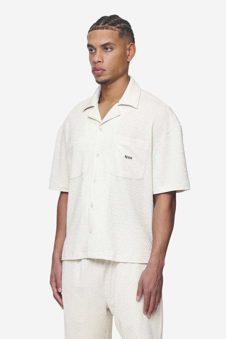 Pegador Wyton Structured Summer Shirt Salty Cream Begrenzt auf 3 Tage