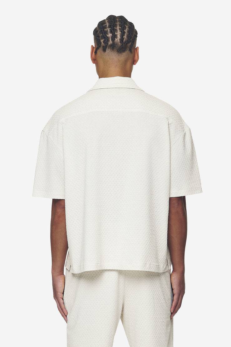 Pegador Wyton Structured Summer Shirt Salty Cream Begrenzt auf 3 Tage