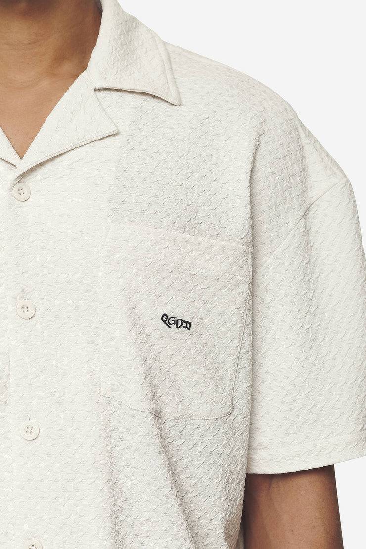 Pegador Wyton Structured Summer Shirt Salty Cream Begrenzt auf 3 Tage