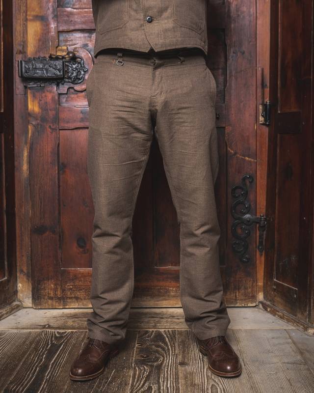 Pike Brothers 1947 Harvester Trousers Raymond brown Neuheiten