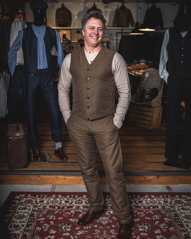 Pike Brothers 1947 Harvester Trousers Raymond brown Neuheiten