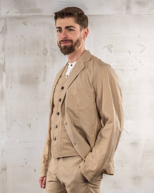Pike Brothers 1927 Harvester Jacket Chicago sand Tägliche Deals