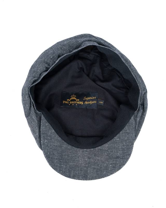Pike Brothers 1928 Newsboy Cap smoke grey Neueste Stile