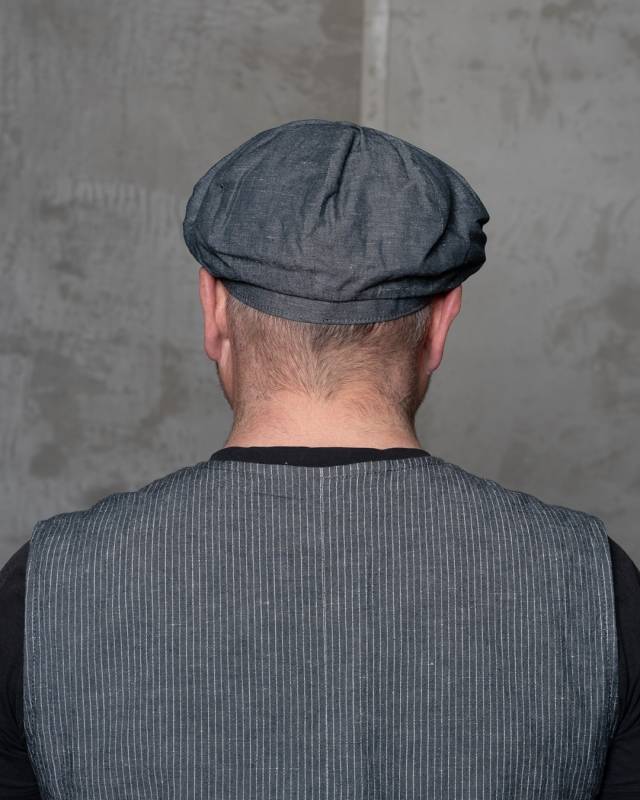Pike Brothers 1928 Newsboy Cap smoke grey Neueste Stile