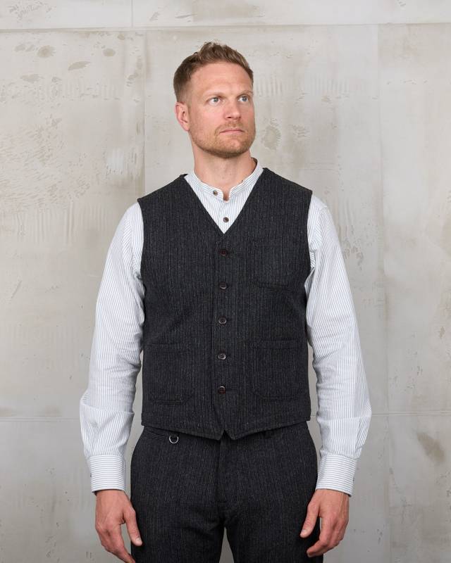 Pike Brothers 1937 Roamer Vest Glasgow Grey Bis zu 60% Rabatt