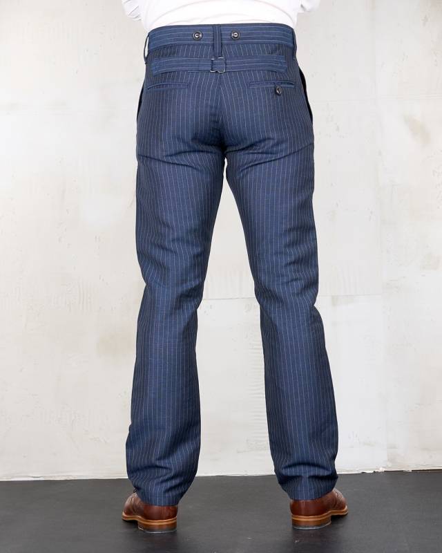 Pike Brothers 1923 Buccanoy Pant Chicago blue Sonderangebot der Fabrik