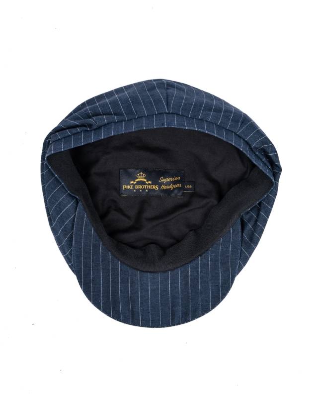 Pike Brothers 1928 Newsboy Cap Chicago blue Bis zu 55% Rabatt