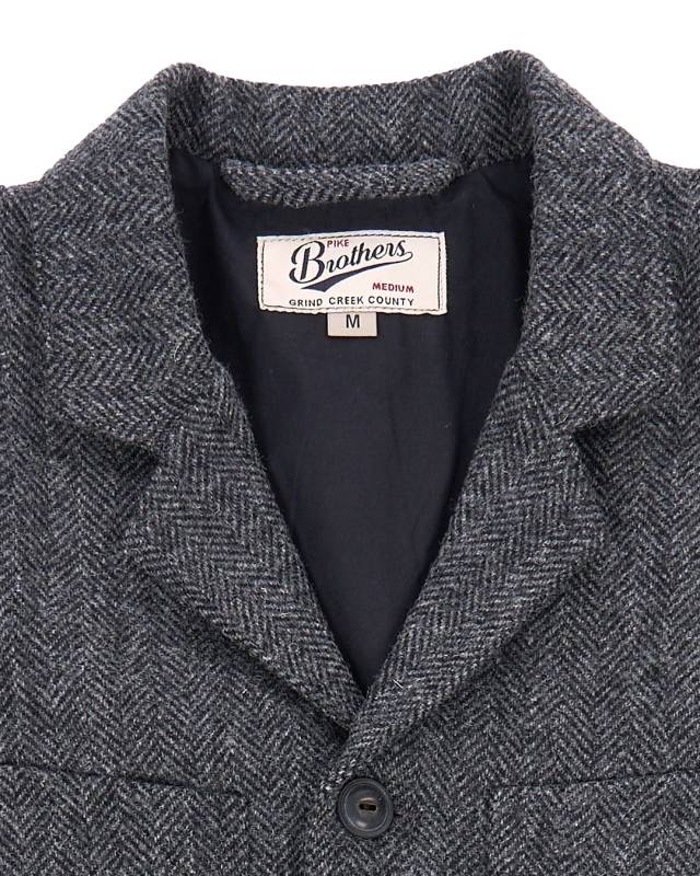 Pike Brothers 1908 Calico Vest Dundee grey Fabrikladen