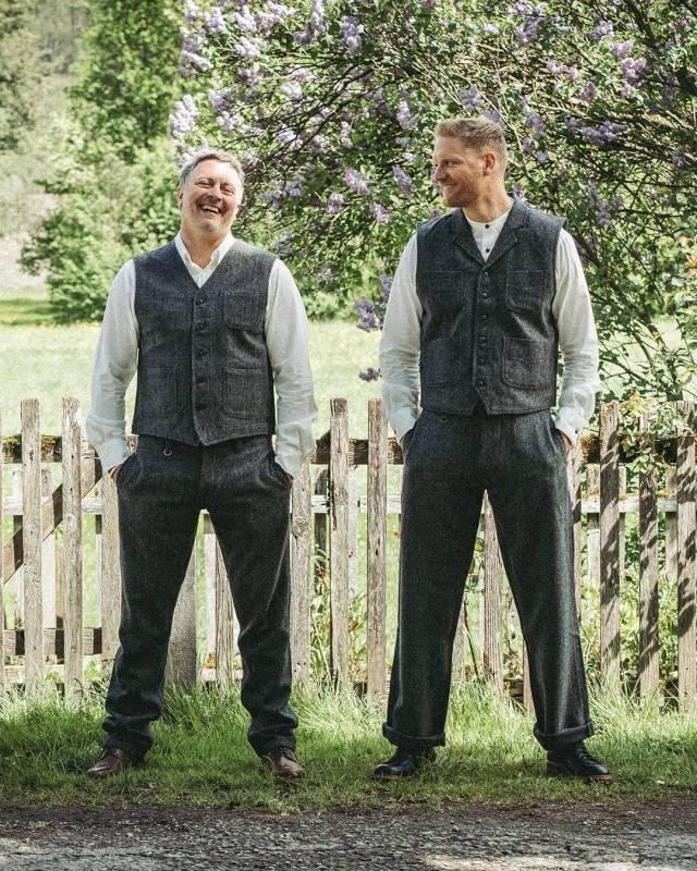 Pike Brothers 1923 Buccanoy Pant Dundee grey Begrenzt auf 3 Tage