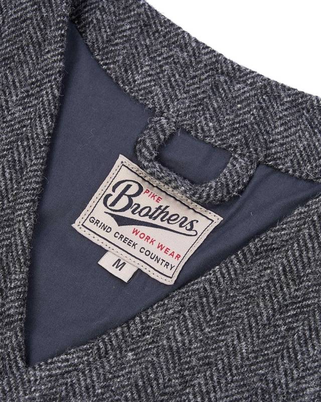 Pike Brothers 1937 Roamer Vest Dundee Grey Black Friday Preise