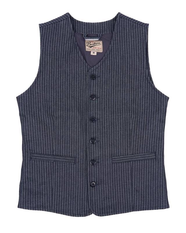 Pike Brothers 1905 Hauler Vest blue wabash 2025