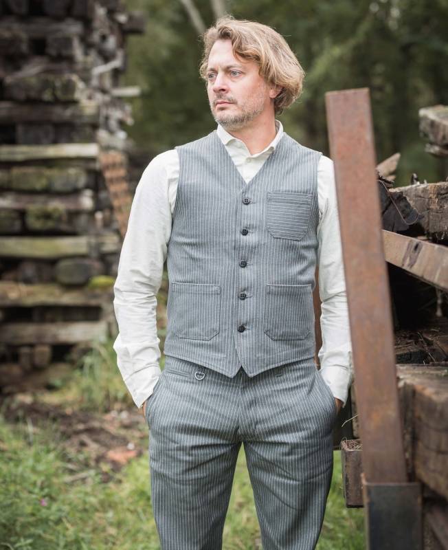 Pike Brothers 1942 Hunting Pant grey wabash Blitzverkäufe
