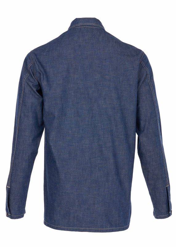Pike Brothers 1940 Army Denim Shirt indigo Fabrikpreis