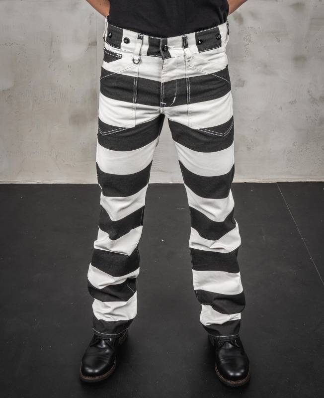 Pike Brothers 1936 Chopper Pant Alcatraz white Rabatt