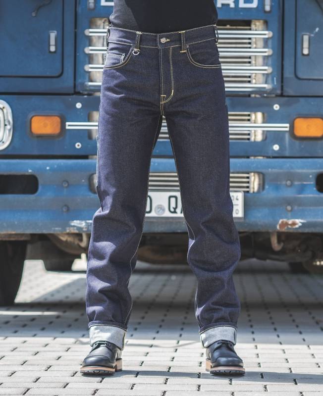 Pike Brothers 1947 Roamer Pant 17oz indigo Exklusive Angebote