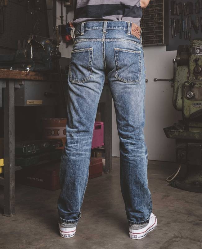 Pike Brothers 1963 Roamer Pant 15oz indigo 116 rinse Große Rabatte