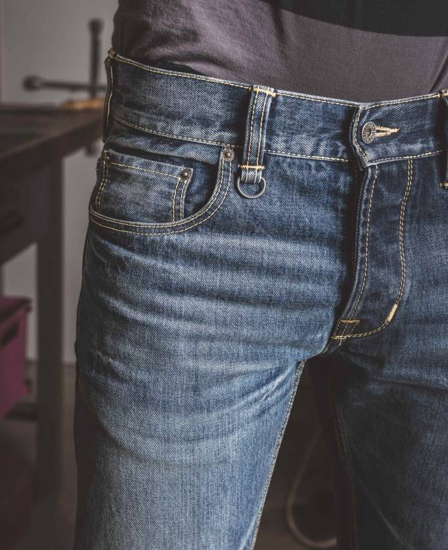 Pike Brothers 1963 Roamer Pant 15oz indigo 116 rinse Große Rabatte