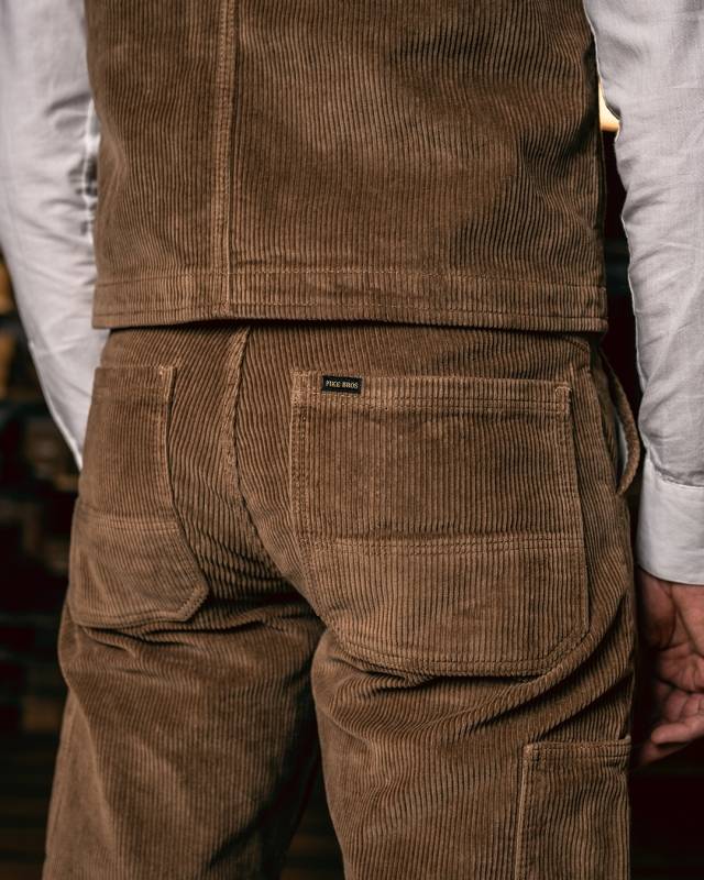 Pike Brothers 1967 Utility Trousers light brass cord Günstig kaufen