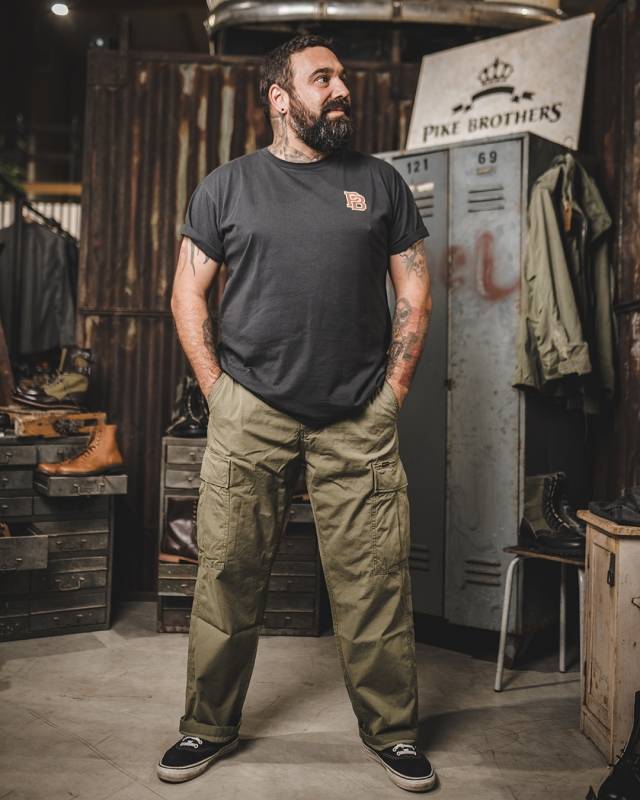 Pike Brothers 1966 Jungle Pant olive Osterangebot