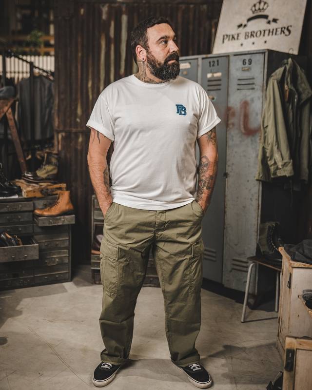 Pike Brothers 1966 Jungle Pant olive Osterangebot