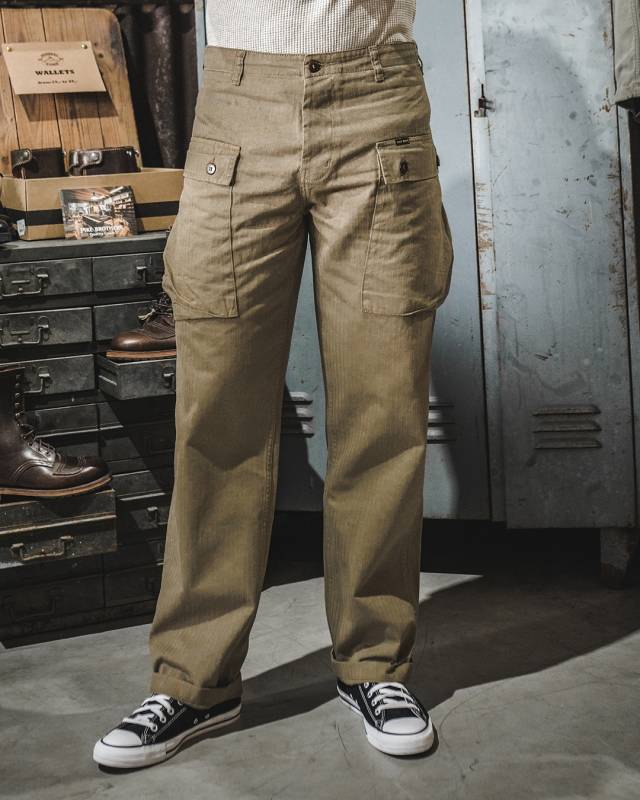 Pike Brothers 1944 Monkey Pant olive Muttertagsangebot