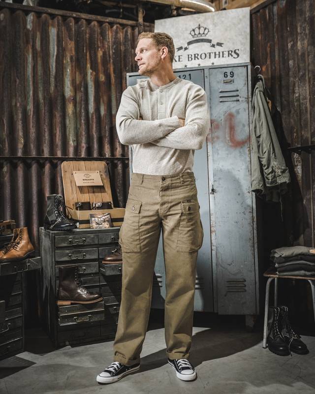 Pike Brothers 1944 Monkey Pant olive Muttertagsangebot
