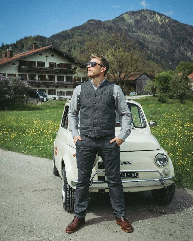 Pike Brothers 1937 Roamer Vest French asphalt Heißer Verkauf