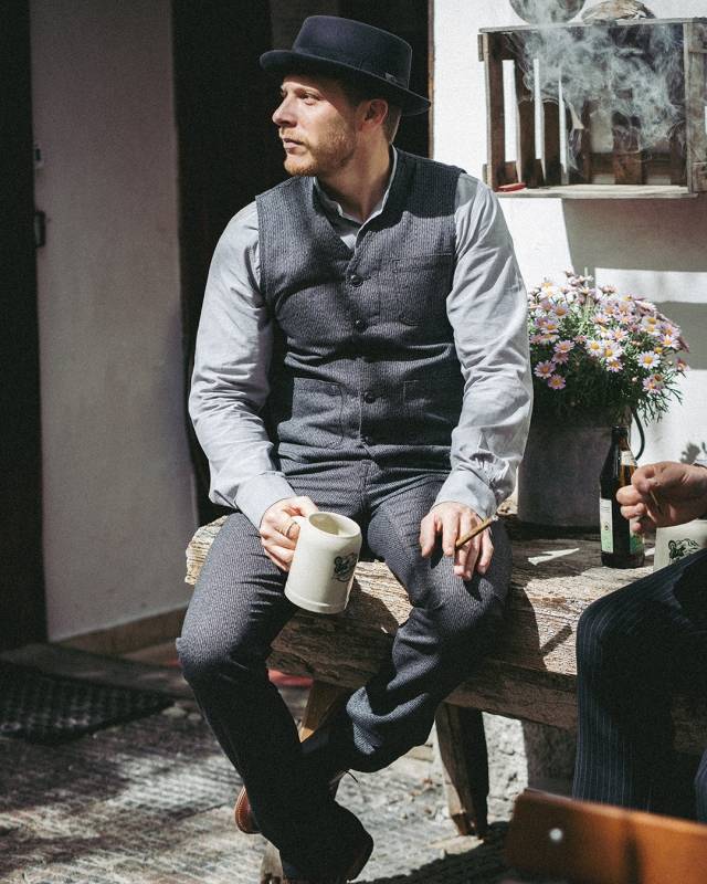 Pike Brothers 1937 Roamer Vest French asphalt Heißer Verkauf