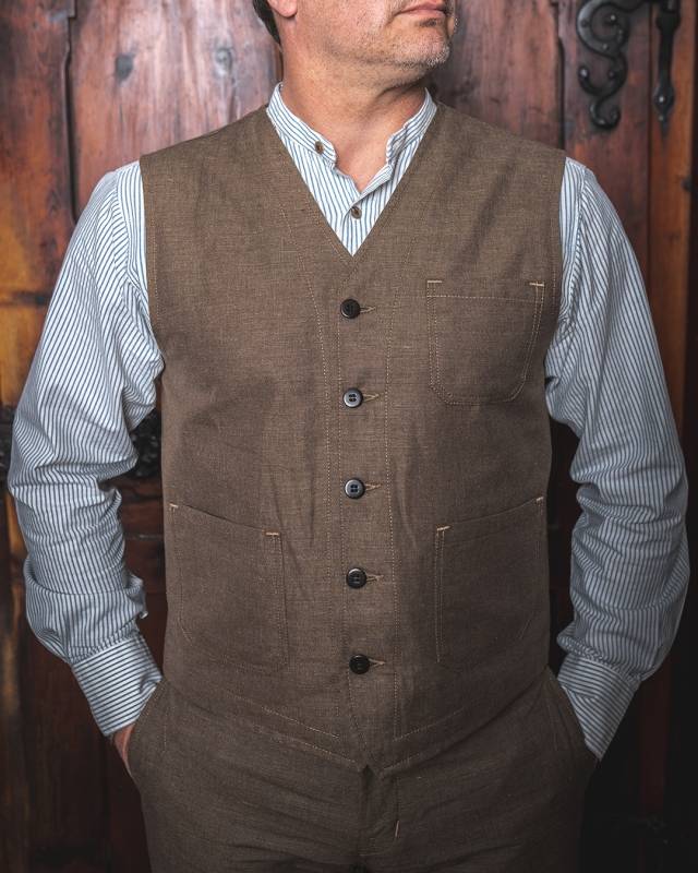 Pike Brothers 1937 Roamer Vest Raymond brown Letzte 2 Tage