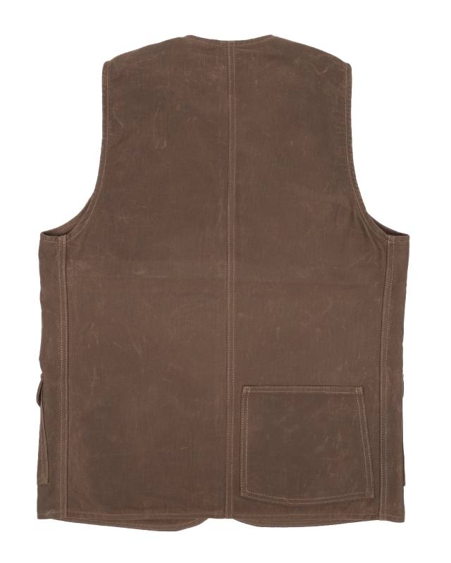 Pike Brothers 1928 Hunting Vest waxed sand Bis zu 50% Rabatt