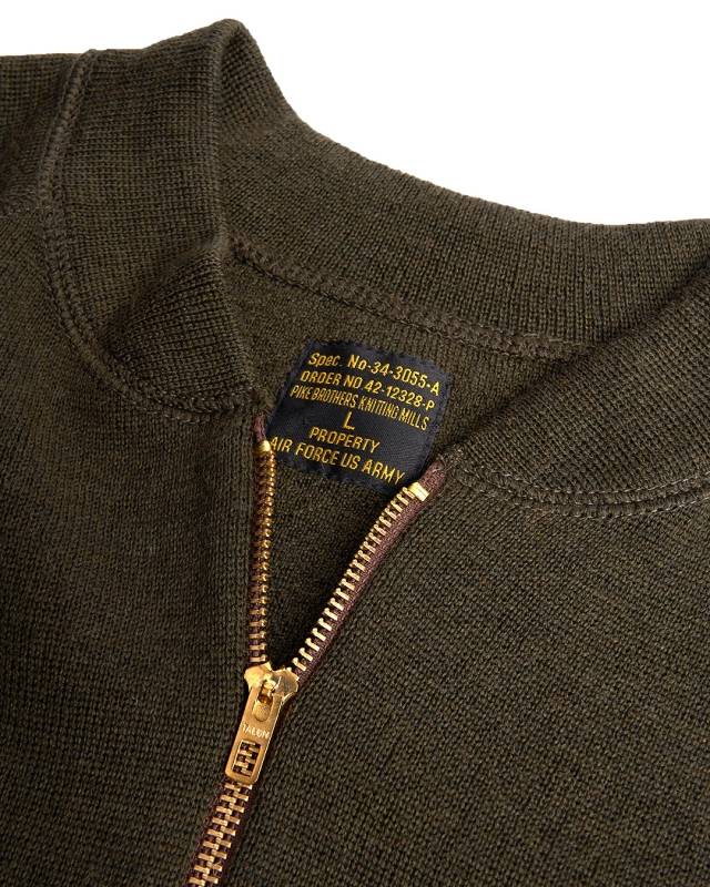Pike Brothers 1943 C2 Sweater olive drab zollfrei