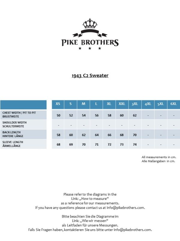 Pike Brothers 1943 C2 Sweater black Rabatte dieses Monats