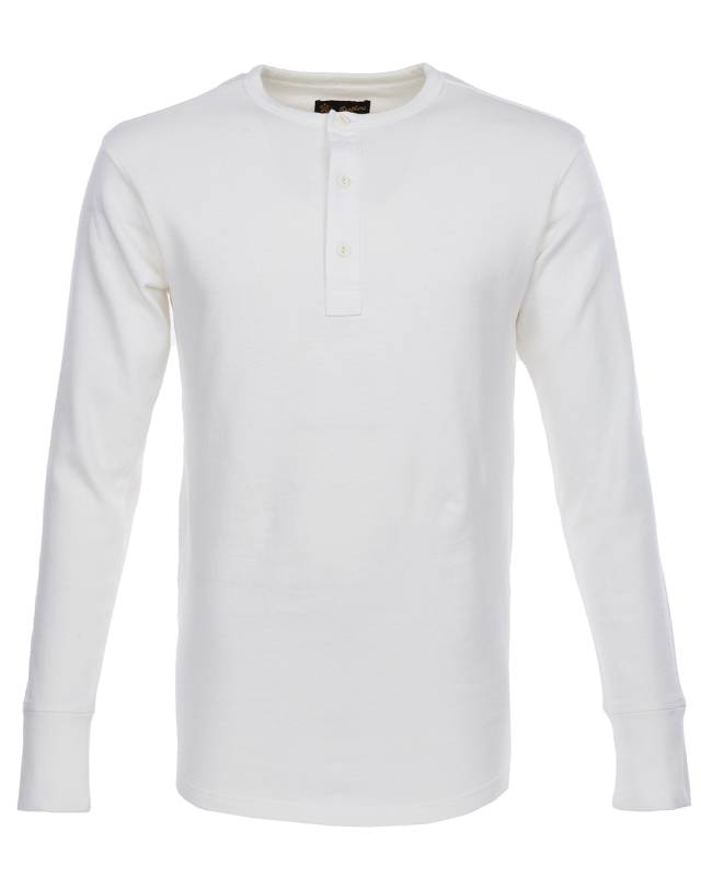 Pike Brothers 1954 Utility Shirt Long Sleeve ecru Auslauf
