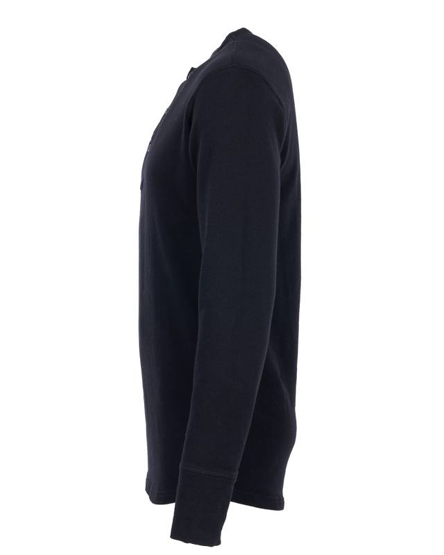 Pike Brothers 1954 Utility Shirt Long Sleeve faded black Schlussverkauf
