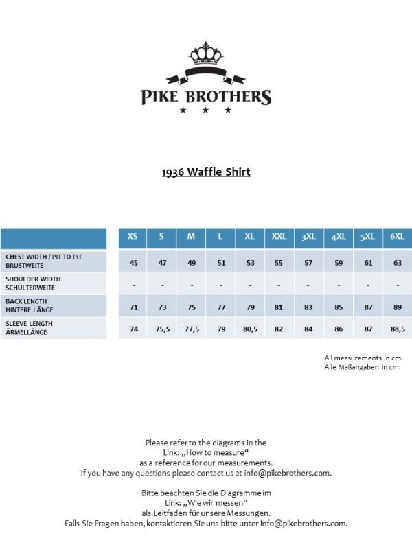 Pike Brothers 1936 Waffle Shirt Seaside berry Limitierter Zeitrabatt