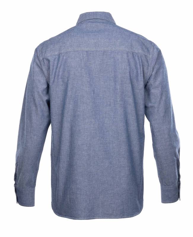 Pike Brothers 1937 Roamer Shirt blue chambray Bestseller