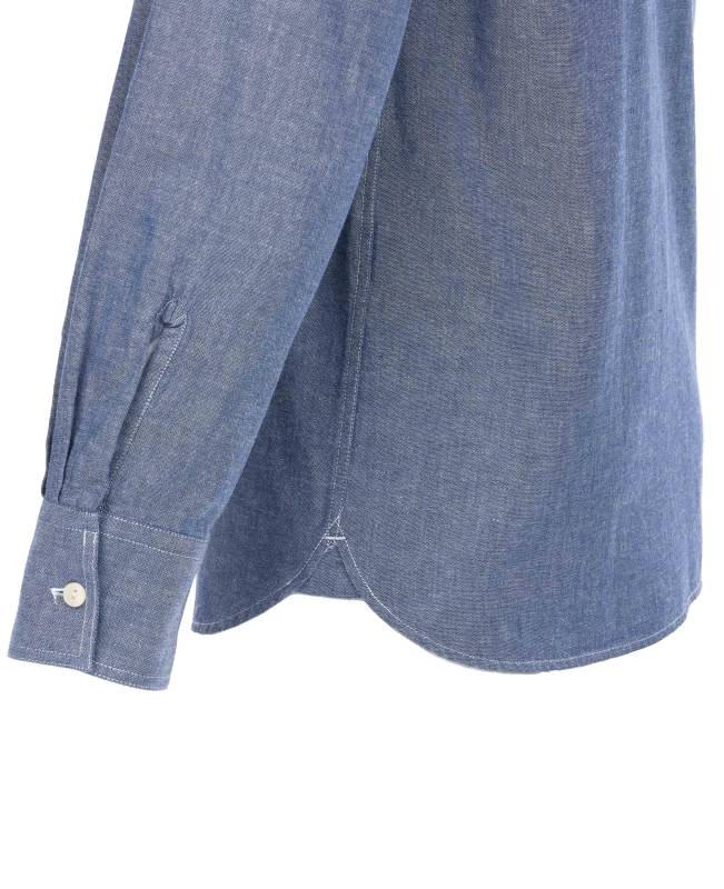 Pike Brothers 1937 Roamer Shirt blue chambray Bestseller