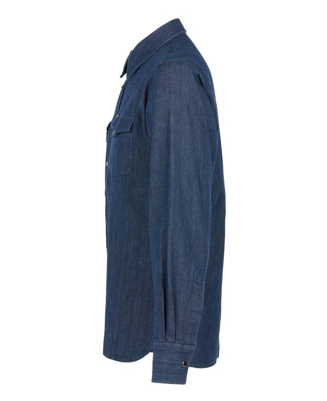 Pike Brothers 1952 Rider Shirt 8oz indigo Saisonale Angebote