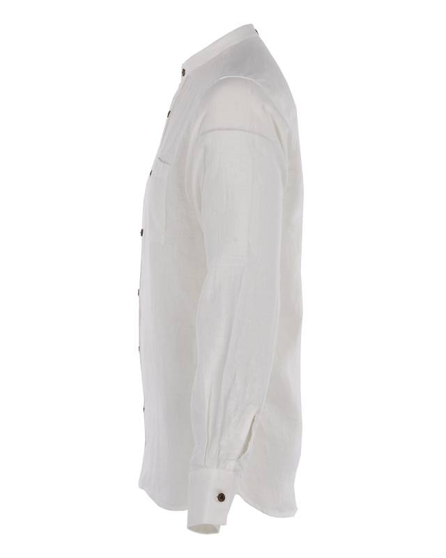 Pike Brothers 1923 Buccanoy Shirt linen ecru Super Sparpreis
