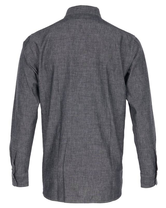 Pike Brothers 1940 USN Chambray Shirt Harbor Grey Bis zu 65% Rabatt