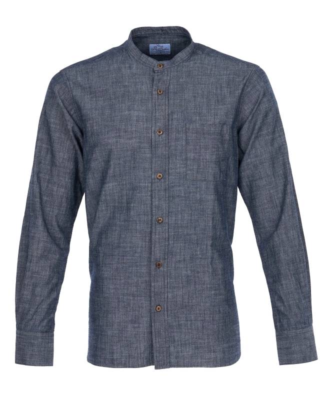 Pike Brothers 1923 Buccanoy Shirt Huaba blue Vierteljährliche Förderung